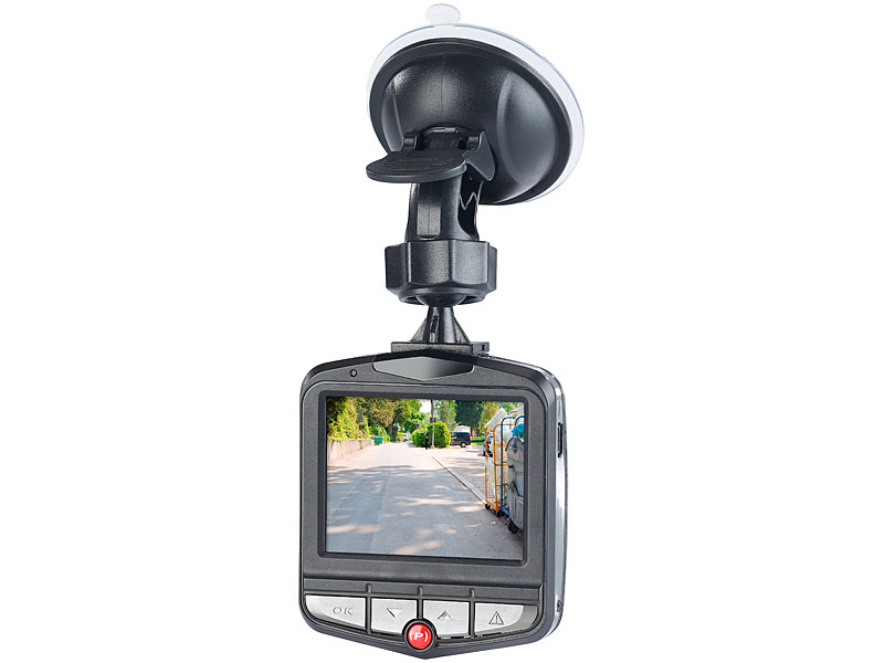 NavGear Dashcam Parküberwachung: Full-HD-Dashcam mit 2 Kameras,  Versandrückläufer (Dashcam Parküberwachung Akku)