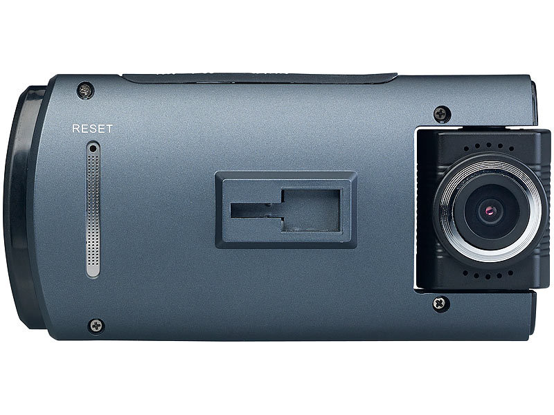 NavGear Car Camera: Full HD Dash Cam with 2 Cameras for 360° Panoramic  View, G-Sensor: : Electronics & Photo