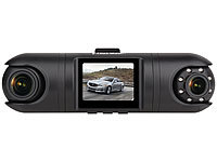 NavGear QHD-Dual-Dashcam mit 2 Kameras, Versandrückläufer