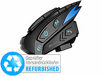 NavGear Motorrad-Kopfhörer, Motorrad-Halbhelm-BT-Headset; Blend- und Display-Schutzfolien für Navis Blend- und Display-Schutzfolien für Navis Blend- und Display-Schutzfolien für Navis